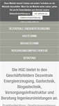 Mobile Screenshot of hgc-hamburg.de